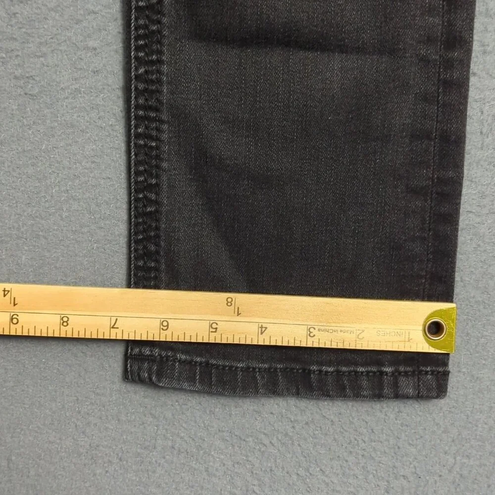 American Fighter Jeans Men's 28 Short Black Striker Relaxed Straight Distressed